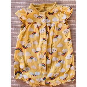 Carter's Baby Romper - 6 Months - Snaps